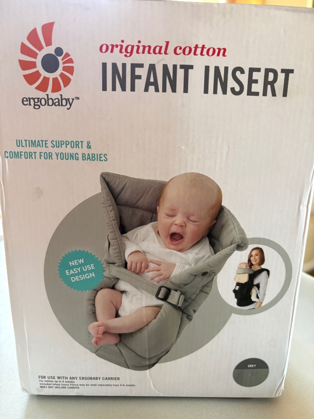 Ergobaby infant insert